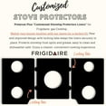 Stove Protector Liners Compatible with Frigidaire Stoves, Gas Ranges