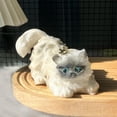 thumbnail image 6 of Cat Squeeze, Cat Relaxation, 3X2 In, Cat Toy, Stress Toy, Cat Figurine, Blue Eyes, GiftforCat Lover, Squeeze Toy, Cat Decor, 1 Pc, 6 of 6