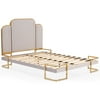 MoDRN Glam Marni Upholstered Headboard, Box 1 of 2