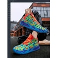 thumbnail image 6 of BINQER Unisex Basketball Sneakers Breathable Athletic Shoes with Multi Color Matching Design, Dynamic Traction All-Day Comfort for Indoor/Outdoor Courts, 6 of 7