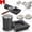 4-Angle/Black, variant on MYVIT Rolling Knife Sharpener System Kit,4-Angle Tumbler Double Diamond 400 1000 Discs Sharpening Stone for Kitchen Knives
