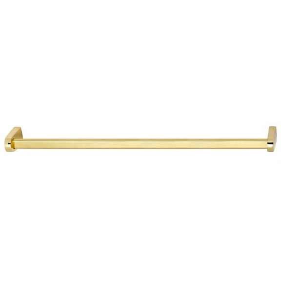 Alno A8920-30-PB/NL Euro Series 30-3/4" Wide Towel Bar - Brass