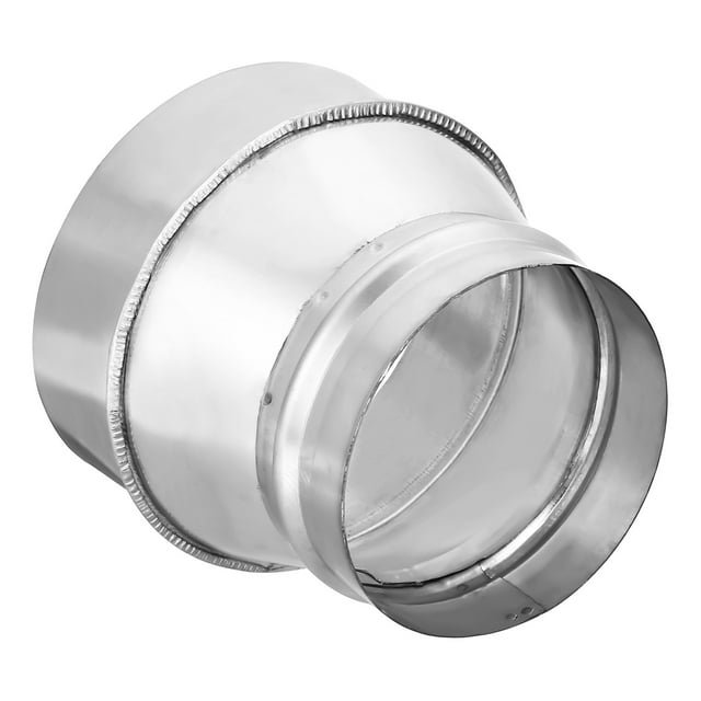 Unique Bargains Duct Reducer Connector Adapter, 5 to 4 Inch Air Ducting Pipe Vent Hose