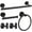 5pcs 16" Black, variant on AUR 5pcs Bathroom Hardware Set, Matte Black Bathroom Hardware Set, Including 16" Hand Towel Bars, Toilet Paper Holders, Towel Rings, Robe Towel Hooks
