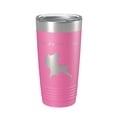 thumbnail image 1 of Goldwater Lake Map Tumbler Travel Mug Insulated Laser Engraved Coffee Cup Arizona 20 oz Pink, 1 of 1