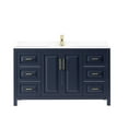 thumbnail image 2 of Wyndham Collection Wcv252560s-Vca-Mxx Daria 60" Free Standing Single Basin Vanity Set -, 2 of 7
