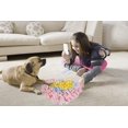thumbnail image 5 of GoFika - Alfombrilla de alimentación lenta para perros pequeños para cachorros y mascotas (14.0 x 11.8 in), alimentador interactivo de rompecabezas para estimulación y trabajo de nariz (rosa), 5 of 5