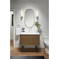 thumbnail image 3 of Kohler K-26051-BLL 20 x 40 in. Essential Capsule Decorative Mirror, Matte Black, 3 of 7