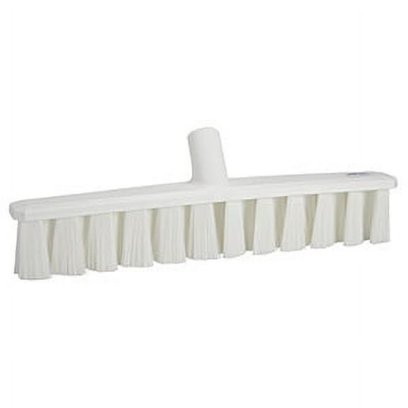 Vikan 16" UST Push Broom- Medium - White (2 Units)