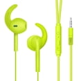 thumbnail image 1 of Auriculares estéreo con conector de 3,5 mm Control de volumen de auriculares con graves pesados ​​y micrófono para iPhone para teléfonos Android Auriculares con manos libres Vogacara DZ3963-03B, 1 of 2