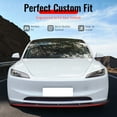 thumbnail image 2 of Ikon Motorsports Front Bumper Lip for 2024-2025 Tesla Model 3, IKON V4 Style Carbon Fiber Print PP, Lower Air Dam Chin Spoiler Protector Splitter 3PCS, 2 of 9