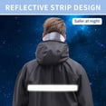 thumbnail image 4 of Men's Rain Jacket with Hood Waterproof Lightweight Active Long Raincoat, 4 of 6