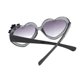 thumbnail image 2 of Gafas de sol para niños perfecl irrompibles con forma de corazón accesorio para fiesta negro, 2 of 8