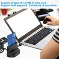 thumbnail image 3 of USB Smart Card Reader ATM Tax Return IC Card ID Card ID Card Portable Convenient ISO 7816 Card Reader, 3 of 7