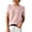 Pink, variant on Short Sleeve Sweaters for Women Wool Blend Crew Neck Sweater Shirts Business Casual Work Tops 2026 Summer Tops Khaki L
