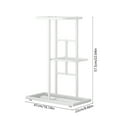 thumbnail image 3 of Fmbmuo Plant Stand,Indoor Outdoor Metal Multiple Flower Pot Holder for Patio Garden Corner Balcony Living Room, 3 of 6