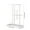 White, variant on 3-Tier Plant Stand 3-Tier Iron Plant Stand 16x9x23 Inch Space Saving Flower Holder Display Rack with Trays for Living Room Garden Office Decor Iron Flower Display Rack