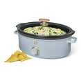 thumbnail image 6 of Beautiful 2.5 Qt Dip and Serve Manual Slow Cooker, Cornflower Blue by Drew Barrymore, 6 of 11