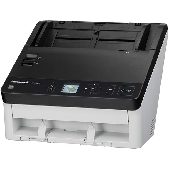 Restored Panasonic KV-S1027C/US High-Speed Sheetfed Document Scanner 70 ppm Duplex, 600 600 dpi, 100-Sheet ADF, USB & Network (Refurbished)