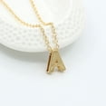 thumbnail image 3 of tredstone 26 Alphabet Letters Pendant Necklace Women Simple Clavicle Chain Necklace, 3 of 8