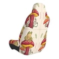 thumbnail image 2 of Wukai Frog Sitting On Mushroom Full Set Car Seat Covers with Soft Padding Universal Auto Front Seats Protector and Cushion Mat, 2 of 5