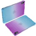 thumbnail image 5 of Dteck Clear Case for iPad 10th Generation 10.9 inch 2022, Slim Light Weight TPU Protective Gradient Clear iPad Case with Raised Edge Transparent Back for iPad 10th Gen, Purple + Blue, 5 of 6