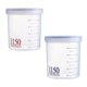 thumbnail image 2 of Transparent Plastic Cereal Storage Bottle for Kitchen Use Premium Quality Food Storage Container 1150ml, 2 of 3