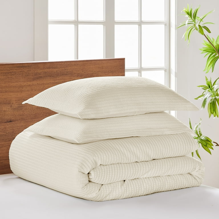 Levtex Home Cloud Waffle Duvet Cover Set Full/Queen Duvet