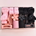 thumbnail image 6 of Unique Headband with Bowknot and Wristbands Hair Clip Set for Skincare Exercise, 6 of 15