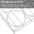 thumbnail image 3 of MasteelfCA Laboratory Crucible Stand Crucible Storage Shelf Crucible Supporting Tool, 3 of 8