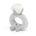 thumbnail image 4 of Anillo de diamantes de peluche Jellycat Amuseables, 20 cm, regalo de boda, 4 of 7