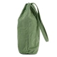 thumbnail image 3 of Bolso de mano de pana lindos bolsos de mano para mujer bolso de hombro con bolsillo interior para el trabajo, playa, viajes y compras (verde Matcha), 3 of 5