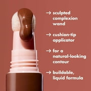 e.l.f. Halo Glow Contour Beauty Wand, Light/Medium, 0.33 fl oz