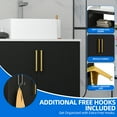 thumbnail image 6 of Uforic 30" Bathroom Vanity with Sink Top, Freestanding Bathroom Storage Cabinet with Door, Black, 6 of 10