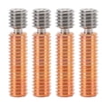thumbnail image 2 of 4pcs All Metal Heatbreak, Copper Alloy Extruder Throat Tube with Clear Threads, Professional 3D Printer Heatbreak, 2 of 7