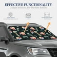 thumbnail image 4 of Fotbe Baby Sloths Sleeping On The Christmas Ball Juego de 2 Piezas de Parasoles para Parabrisas | Bloqueador Solar para Auto | Accesorios Plegables para Protección Solar Interior-Medium, 4 of 6