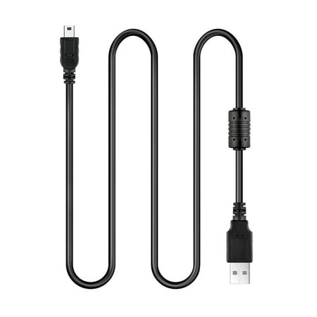 Aprelco 6ft/1.8m USB 2.0 USB Male Type A to Mini B 5pin Cable Cord Lead w/