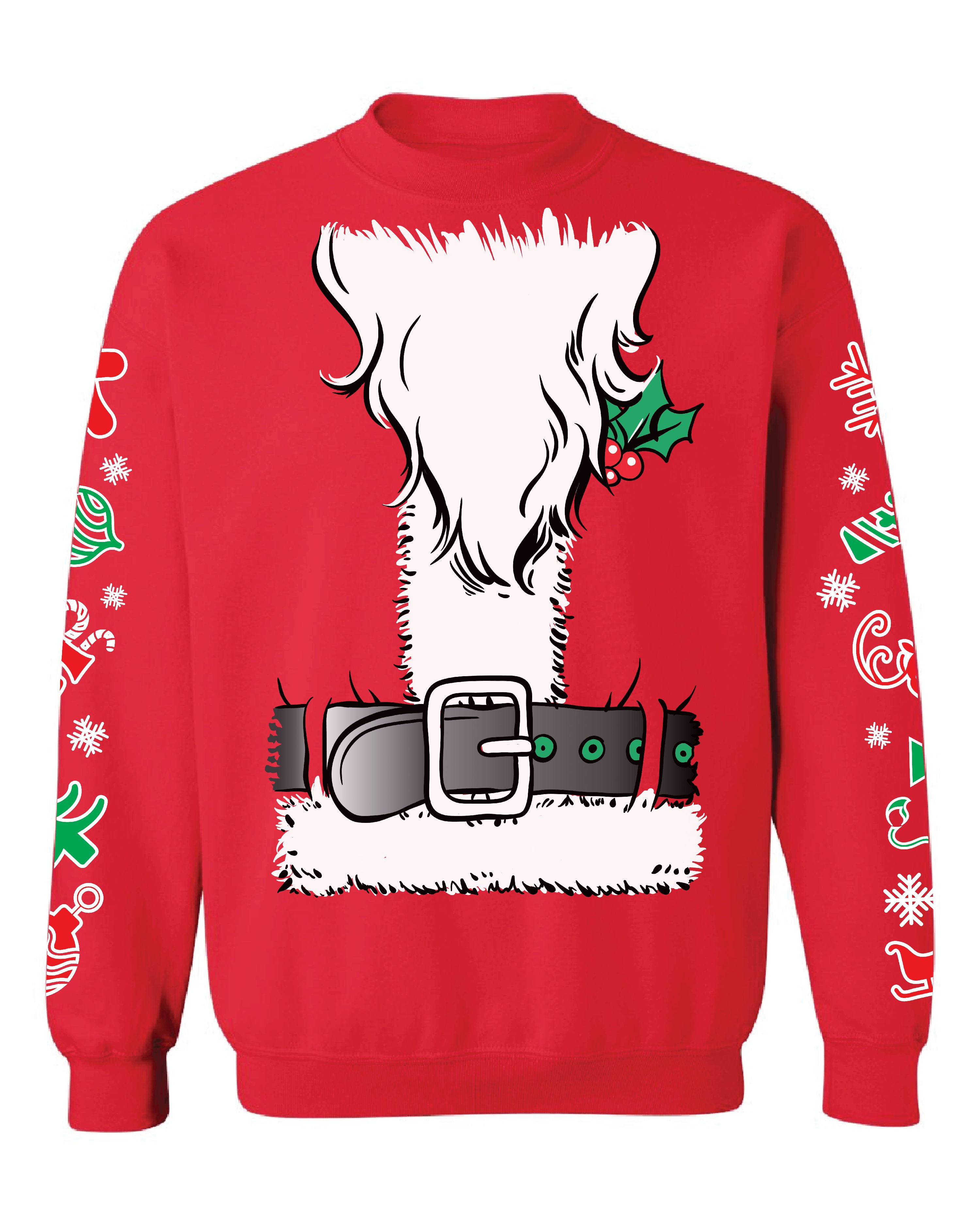 the santa claus christmas sweater
