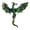 Green, variant on O Enamel Dragon Brooch Theme Alloy Jewelry for Casual or Formal Outfits