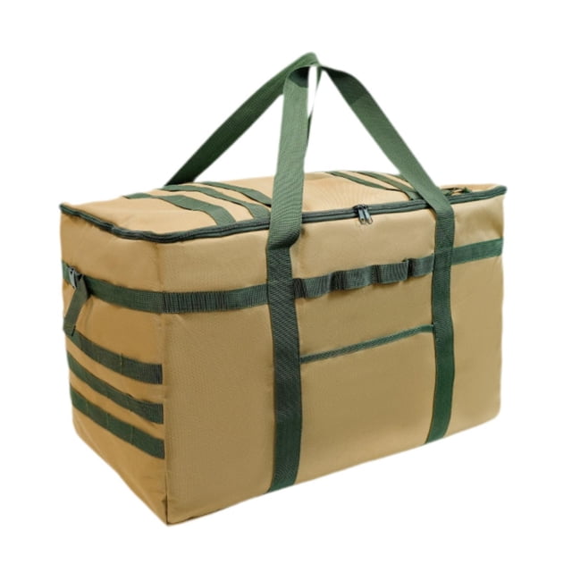 Langgg Réchauds de Camping Sac de Transport Solution Rembourrée Robuste pour Ranger l'Équipement de Cuisine pendant les Aventures Sac de Transport de Camping 81L Kaki