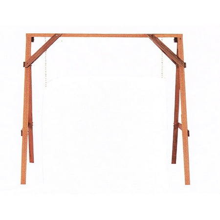 Wooden A-Frame for swing