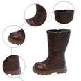 thumbnail image 5 of CAICJ98 Knee High Riding Boots for Girls Kids Fashion Low Heel Winter Boots Side Zipper Tall Kids Boots Girls (Toddler/Little Kid/Big Kid),13.5, 5 of 9