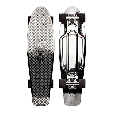 Penny Metallic Complete Skateboard - Gunmetal Black