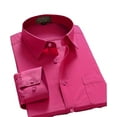thumbnail image 2 of Men Dress Shirt Regular Fit Oxford Solid Color, 2 of 2