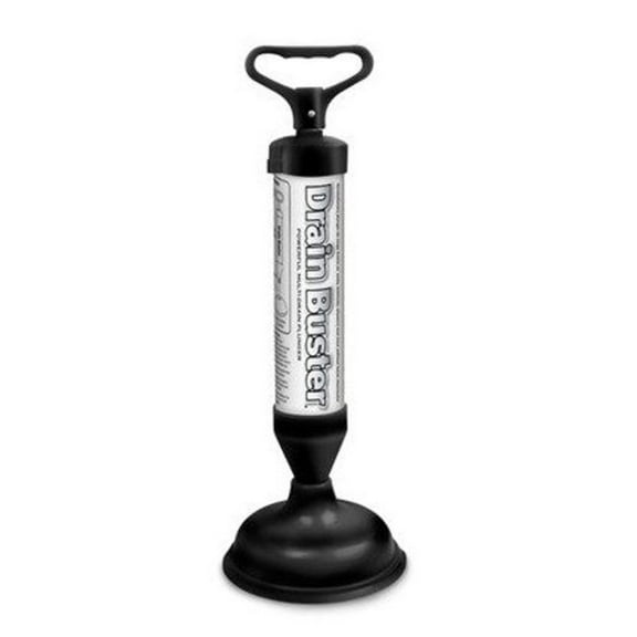 Ideas In Motion - Powerful Manual Multi Drain Suction with 2 Plunger Cup - Black Large 1-Pack