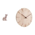 thumbnail image 1 of Reloj Decorativo Con Escultura Artística De Animal Para Chimenea Y Pared. Figura Decorativa Creativa, Silenciosa (sin Tictac). Ideal Como Regalo Para Oficina O Restaurante., 1 of 8