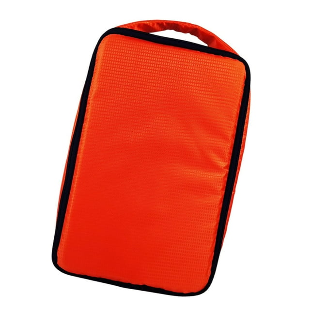 Bolsa de cámara para fotógrafos Bolsa de almacenamiento de cámara negra Polinero de la cámara Naranja