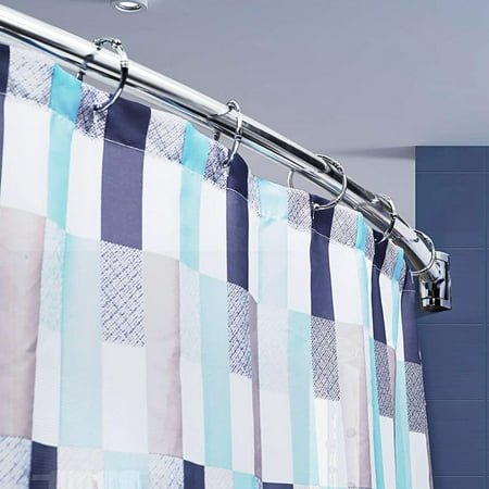 Adjustable Curved Shower Curtain Rod Stainless Steel Thicken Rustproof Telescoping Bathroom Pole Maoww Canada Adjustable Curved Shower Curtain Rod, Telescoping Shower Curtain Rod