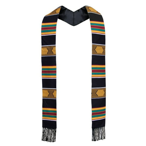 Endea Graduation Kente Multi-Color Graduation Stole