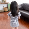 thumbnail image 6 of Gyratedream Toddler & Baby Girls Cartoon Mouse Striped Summer Dress, 6 of 6